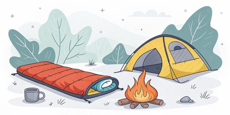 Saco de vivac para dormir al raso en la naturaleza
