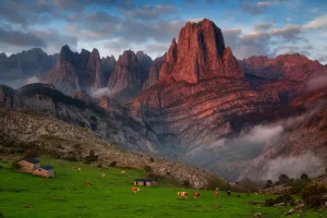 Picos de europa guía completa de rutas, fauna y donde vivir en sus tres vertientes asturias, cantabria y león