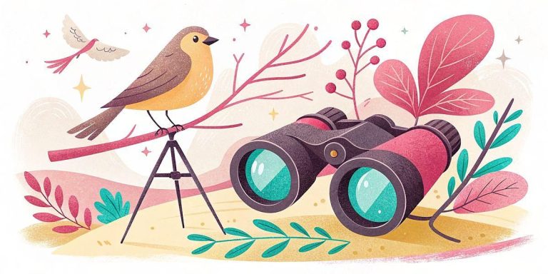 Prismáticos para la observación de aves y naturaleza